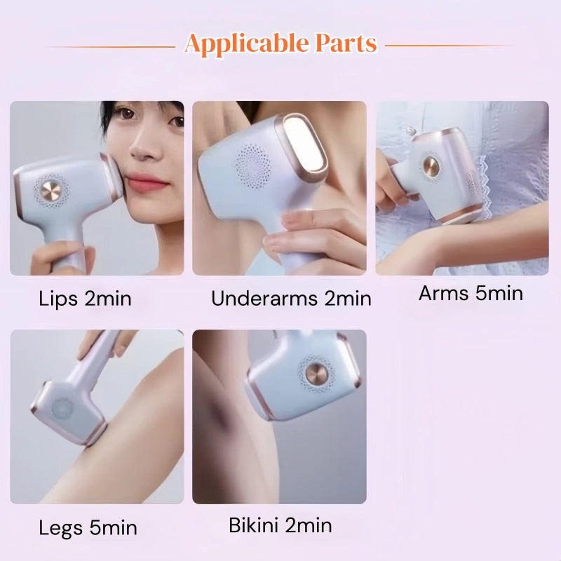 MOONSITI ICE-Cooling IPL Hair Removal Device
