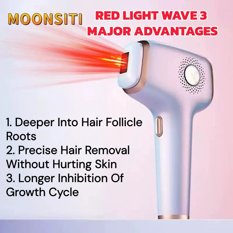 MOONSITI ICE-Cooling IPL Hair Removal Device