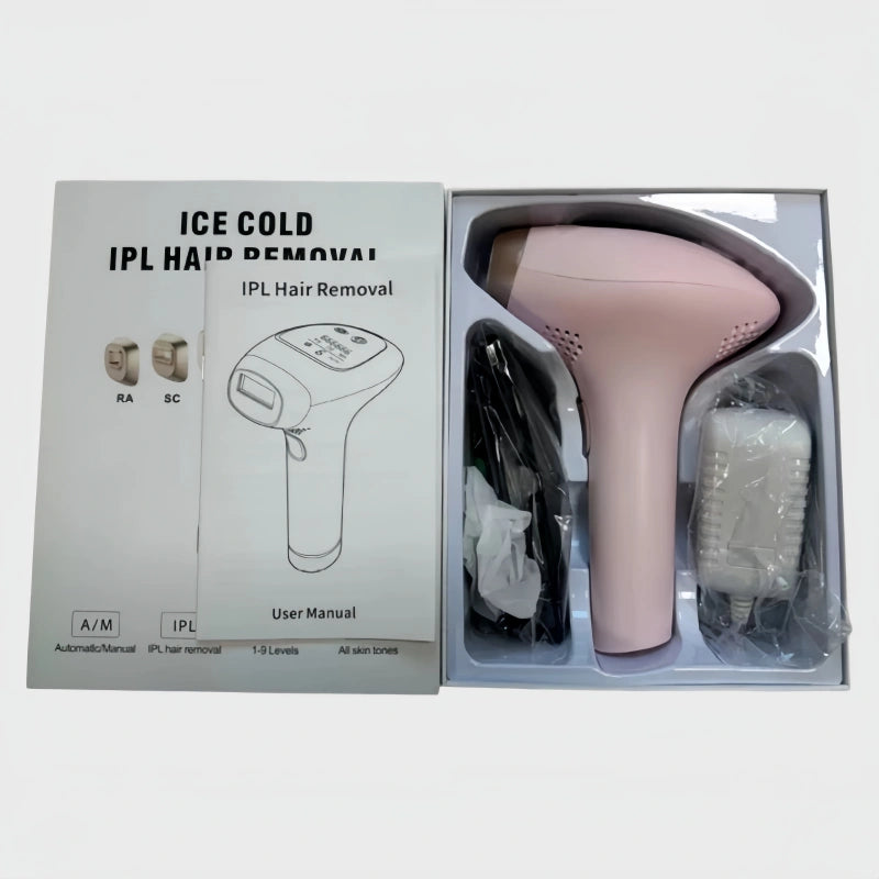 Silk Touch ICE Cooling IPL Hair Removal Device