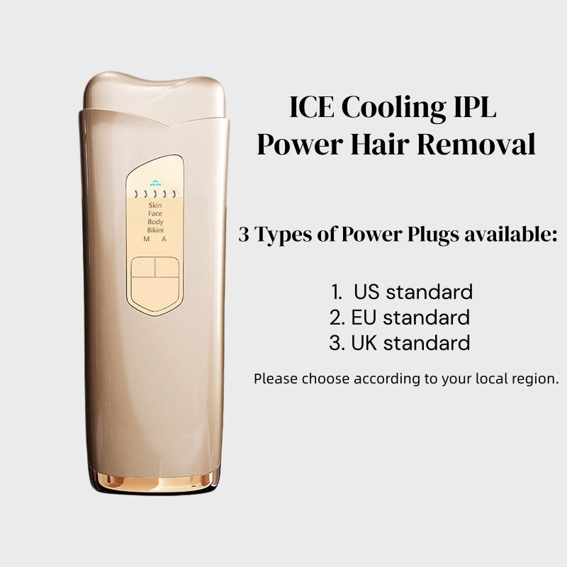 Golden ICE IPL Hair Removal Device
