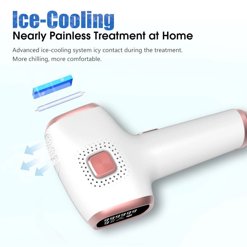 Lumi Smooth ICE Cooling IPL Hair Removal Device