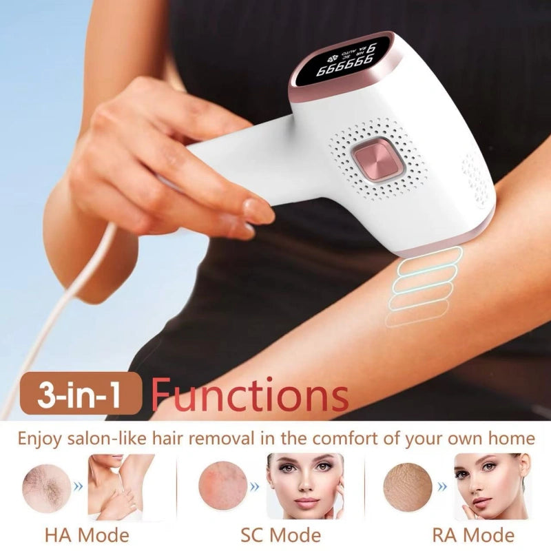 Lumi Smooth ICE Cooling IPL Hair Removal Device