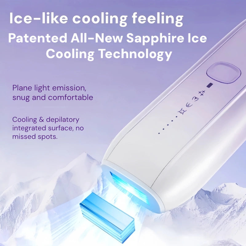 ChillLite  Sapphire ICE Cooling IPL Hair Removal Device